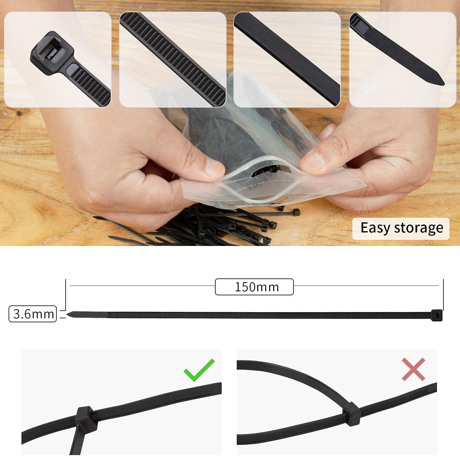 Разъединяемые кабельные стяжки с покрытием и без покрытия Разъединяемые кабельные стяжки из нержавеющей стали